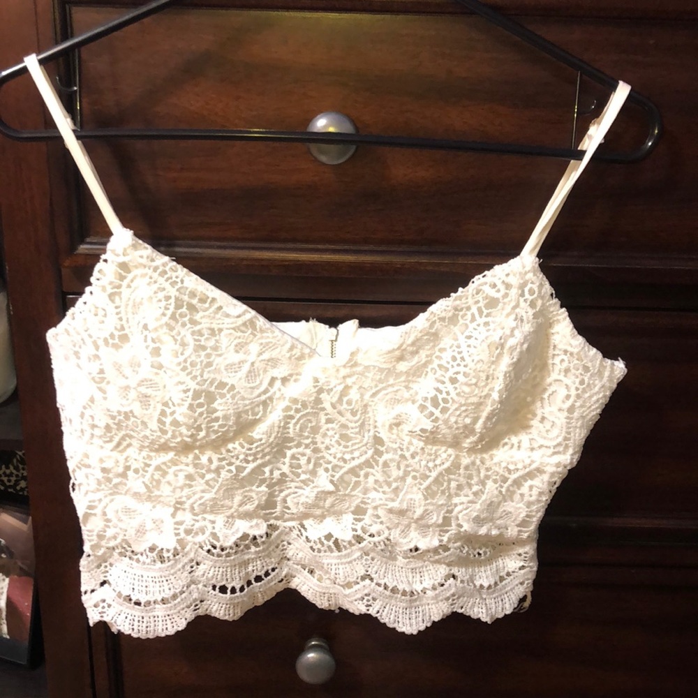 White tank top